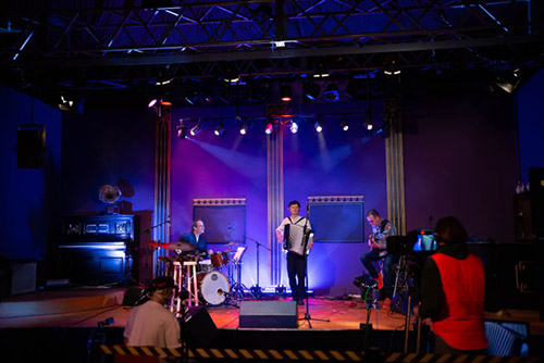 Michael Gustorff with Banda Basta - the corona live stream concert